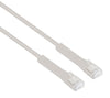 Cavo di rete Patch in Rame Cat. 6A F/FTP Pieghevole FlexiBoot Slim Grigio 1,5 m
