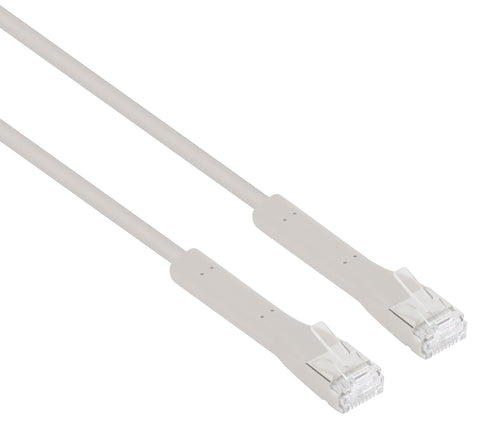 Cavo di rete Patch in Rame Cat. 6A F/FTP Pieghevole FlexiBoot Slim Grigio 1,5 m