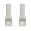 Cavo di rete Patch in Rame Cat. 6A F/FTP Pieghevole FlexiBoot Slim Grigio 1,5 m