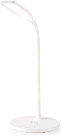 Lampada a 36 LED da Scrivania con Caricatore Wireless Integrato per Smartphone
