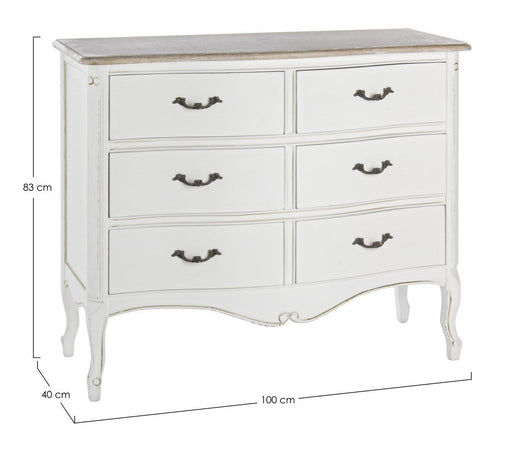 Cassettiera "Justine" per interno