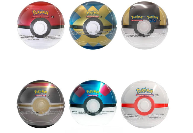 Carte gioco Gamevision PK60586 I POKEMON Pokeball Tin Assortito