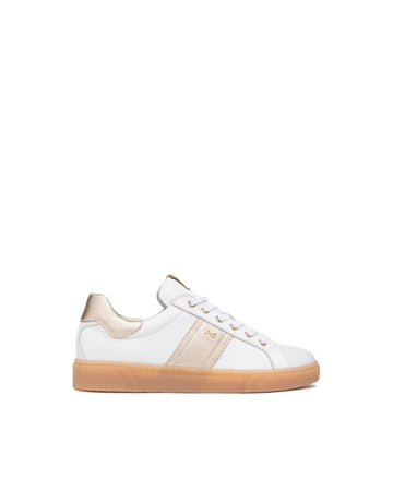 Nero Giardini sneakers donna in pelle bianco E613006D707