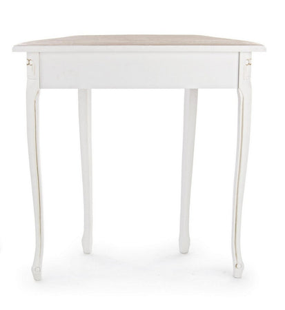 Consolle "Justine" struttura in legno paulownia pannelli in MDF per interni
