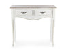 Consolle Justine struttura in legno paulownia pannelli in MDF per interni