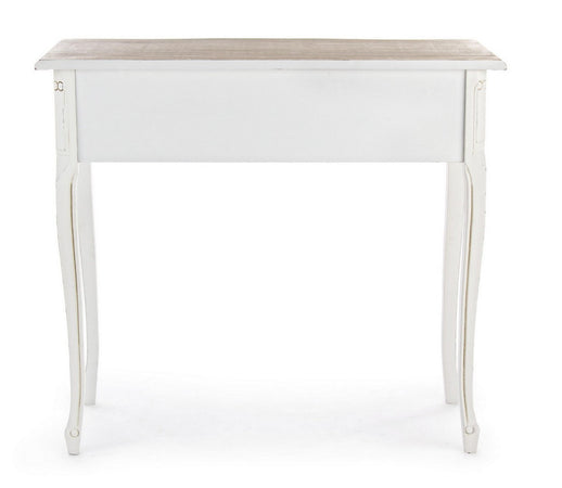 Consolle "Justine" struttura in legno paulownia pannelli in MDF per interni