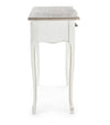Consolle Justine struttura in legno paulownia pannelli in MDF per interni