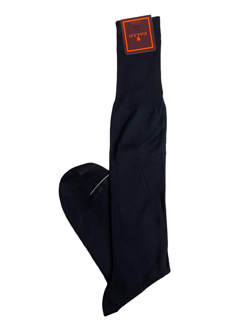 Calze lunghe Uomo - Gallo - Tinta unita Nero
