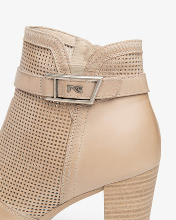 Nero Giardini stivaletti donna in pelle col. champagne E615090D439