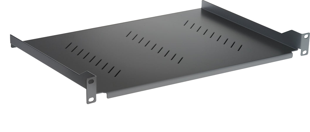 Mensola per Rack 19'' 350 mm 2U Nera 2 punti