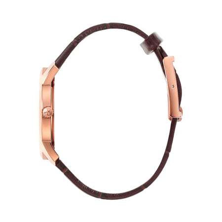 Orologio CALVIN KLEIN uomo City tempo pelle marrone / bianco
