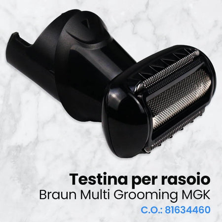 Testina di Ricambio per Rasoio Elettrico da Uomo Braun 81634460