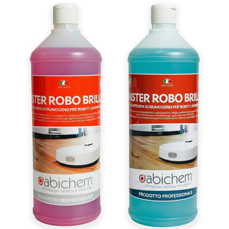MISTER ROBO BRILLO detergente concentrato per robot e lavapavimenti 1 lt