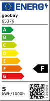 Faretto GU10 Bianco Caldo 5W, Classe F