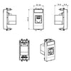 Domus S44 Presa RJ45 Cat.6 UTP Bianco Lucido