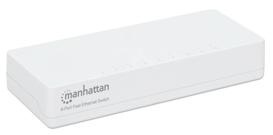 Switch 8 porte 10/100Mbps Fast Ethernet