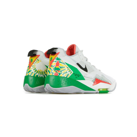 JORDAN Scarpa Alta Uomo Jordan Zoom 92 Summit White/black/lucky Green/track Red da uomo