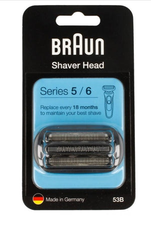 Testina per rasoio Braun CombiPack 53B Series 5 - 6 Nero 81733844