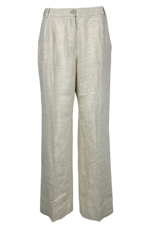 Purotatto Pantaloni Beige da donna