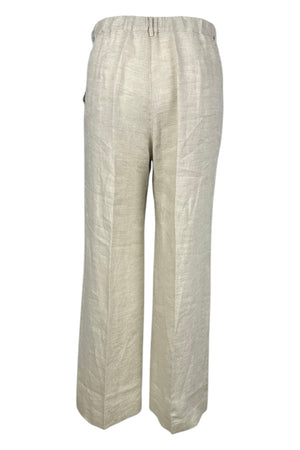 Purotatto Pantaloni Beige da donna