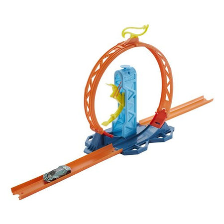 Playset pista Track Builder con auto 1:64 Mattel GLC90 HOT WHEELS