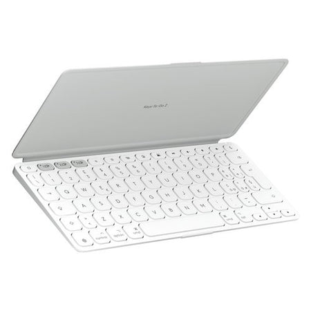 Tastiera computer Logitech 920 013013 K SERIES Keys To Go 2 Pale grey
