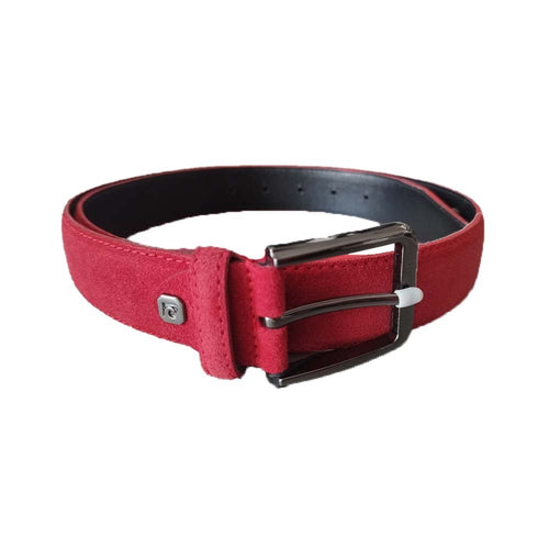 CINTURA UOMO P.CARDIN ROSSO