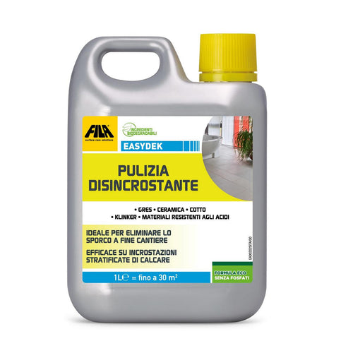 Fila EASYDEK detergente disincrostante eco per gres e ceramica lt.1