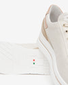 Nero Giardini sneakers donna pelle camoscio col. osso E615203D713
