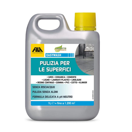 Fila EASYWASH detergente neutro multisuperficie per pavimenti lt.1