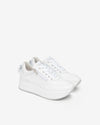 Nero Giardini sneakers donna in pelle bianco E615210D707