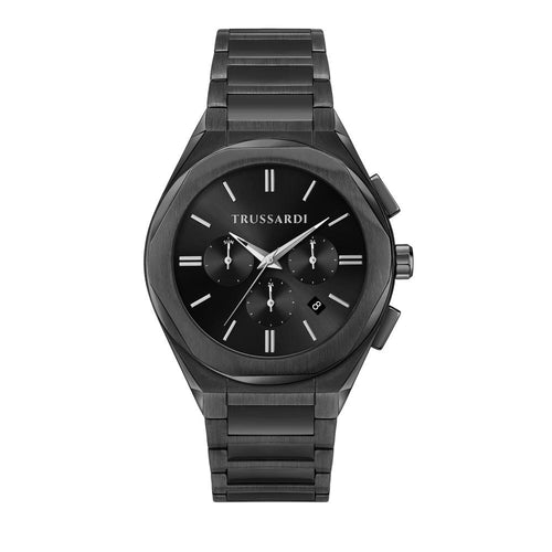 Orologio TRUSSARDI uomo Brink multi total black