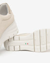 Nero Giardini sneakers donna in pelle col. milk E615221D710