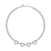 Collana MORELLATO donna Bagliori acciaio / cristalli bianchi