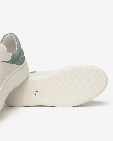 Nero Giardini sneakers donna pelle camoscio col. osso E615300D713