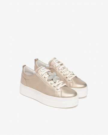 Nero Giardini sneakers donna in pelle col. saturn E615312D675