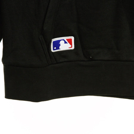 NEW ERA Felpa Cappuccio Uomo Mlb Seasonal Team Logo Hoody Neyyan Black/dark Turquoise da uomo