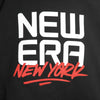 NEW ERA Felpa Cappuccio Uomo Ne Contemporary Graphic Hoody Newera Black/white/red da uomo