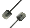 Cavo di rete Patch in Rame Ultra Slim Cat.6 Nero UTP 1,5 m