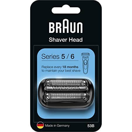 Testina 53B nera rasoio elettrico Braun Series 5 6 80712385