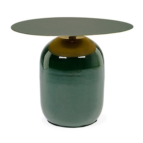 Tavolino Nalima struttura in acciaio con finitura a smalto per interni