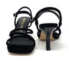 Janet & Janet sandali donna in camoscio black nero J 780