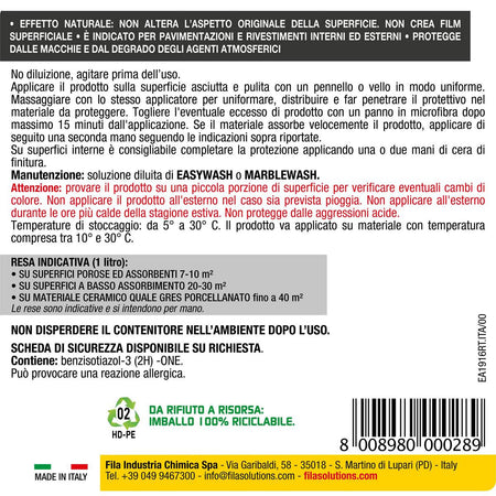 Fila Stainoff – Protettivo antimacchia eco – 1 litro