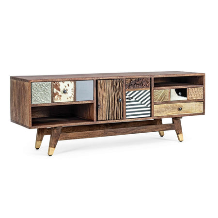 Mobile porta TV "Dhaval" per interno 140 x 40 x 48h cm