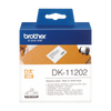 BROTHER DK11202 ETICHETTE MULTIUSO ADESIVE 300 62X100 mm BIANCHE