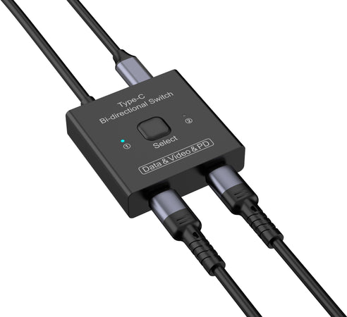 Switch Bidirezionale 8K USB-C&trade 2 vie