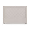 Testiera per letto Ahura con struttura in compensato da 160 x 8 x 120 cm