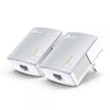 TP-LINK Powerline KIT AV600- 300Mbps- 1 10/100Mbps Port- 600Mbps Ultra Compact Size- HomePlug AV- Green Powerline- Plu