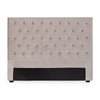 Testiera per letto Caspar con struttura in compensato da 160 x 8 x 120 cm