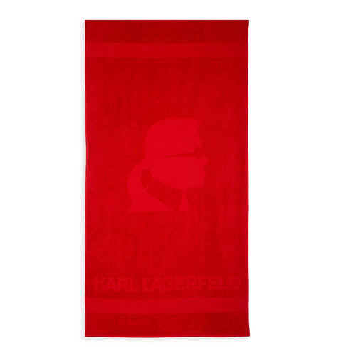 Karl Lagerfeld Telo Mare in Spugna 100% Cotone Misura 100x180 D28 - Passarelli Biancheria